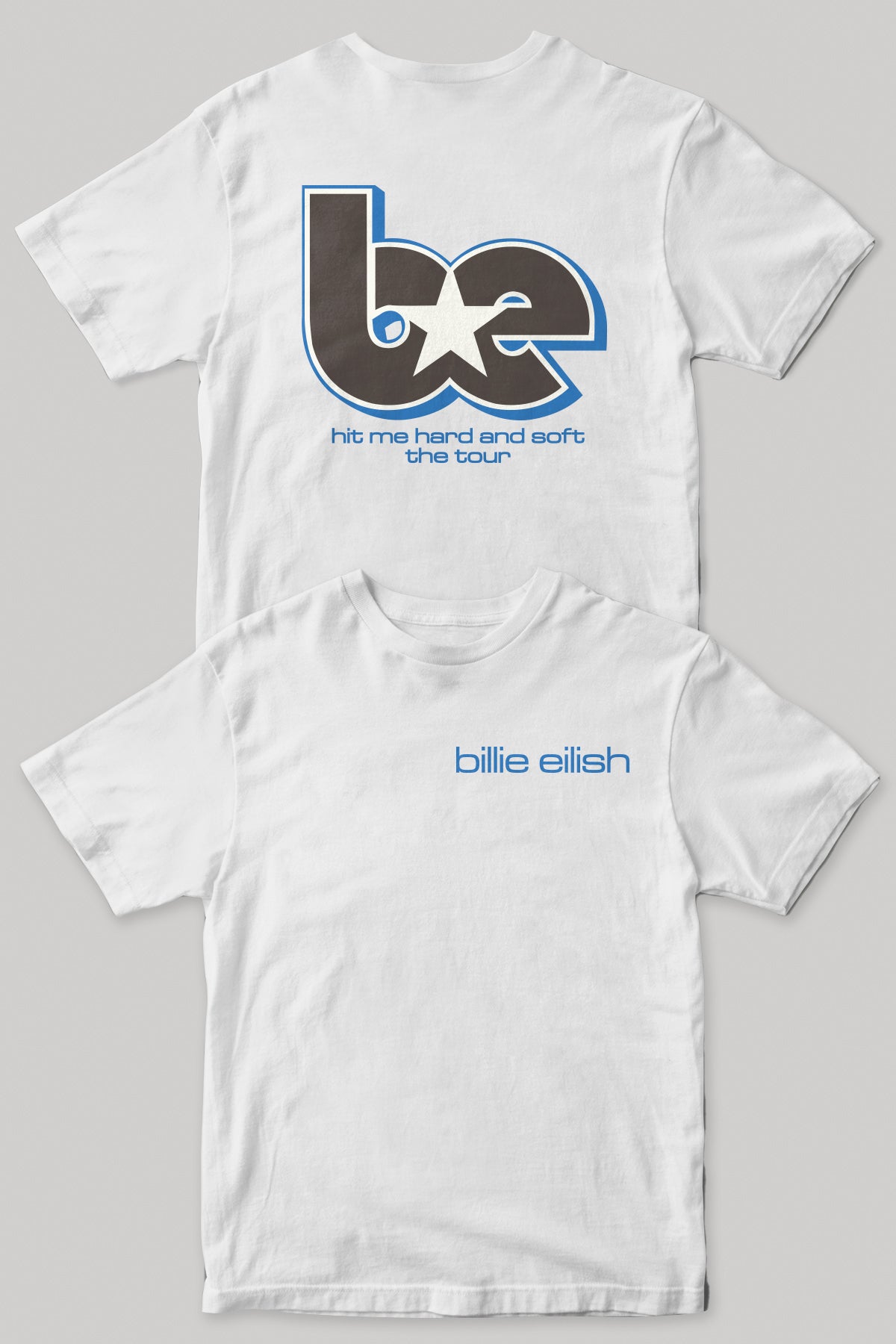 Billie Eilish Hit Me Hard and Soft World Tour | White Tee (be)