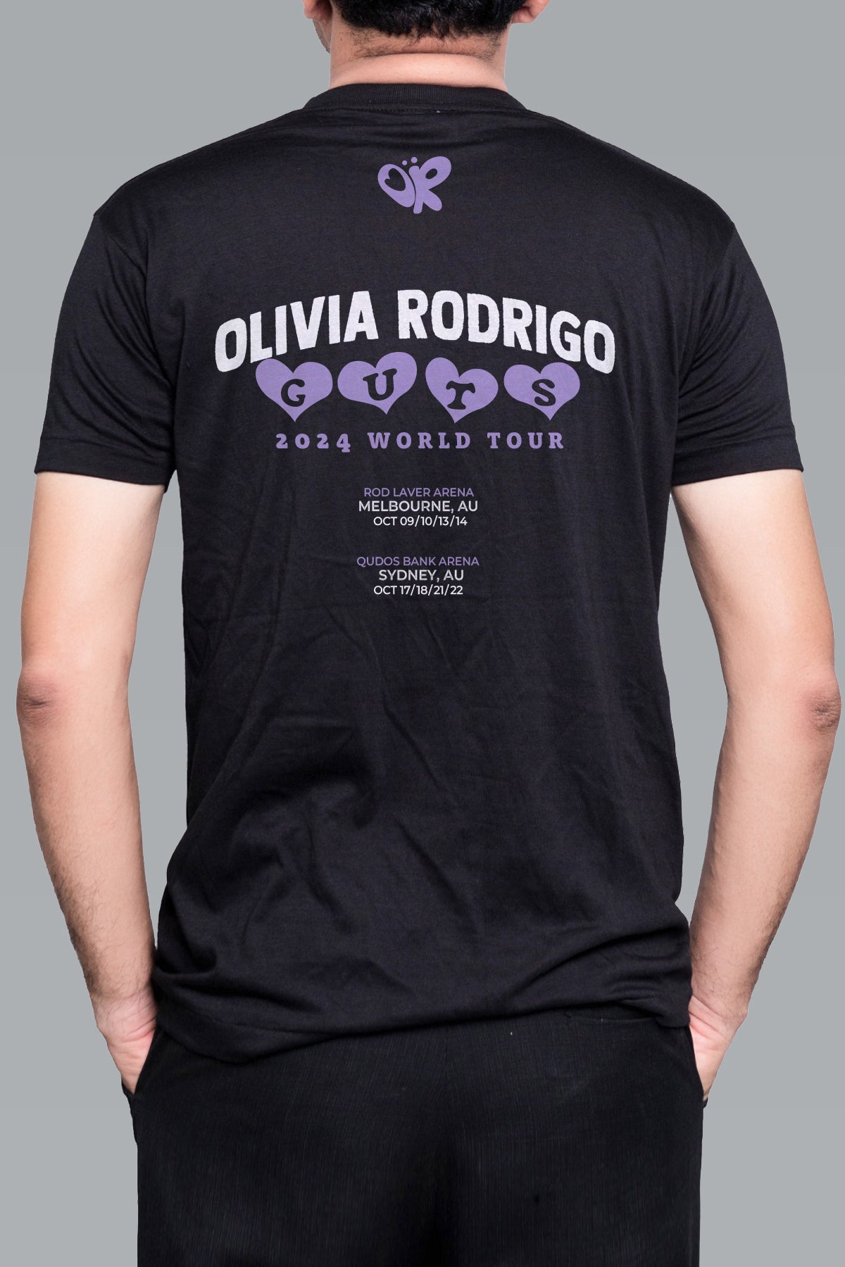 Olivia Rodrigo GUTS World Tour | Black Tee