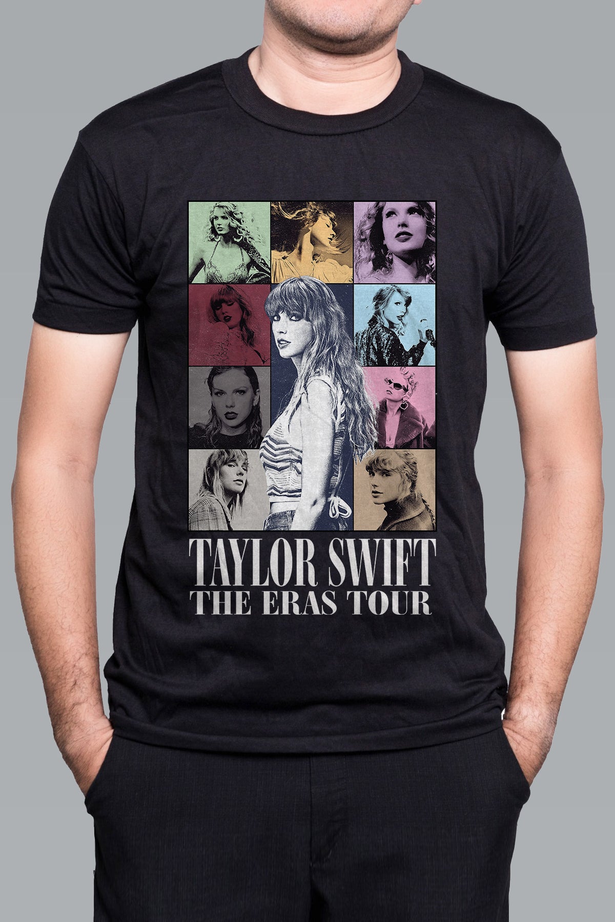 Taylor Swift Eras Tour | Black Tee