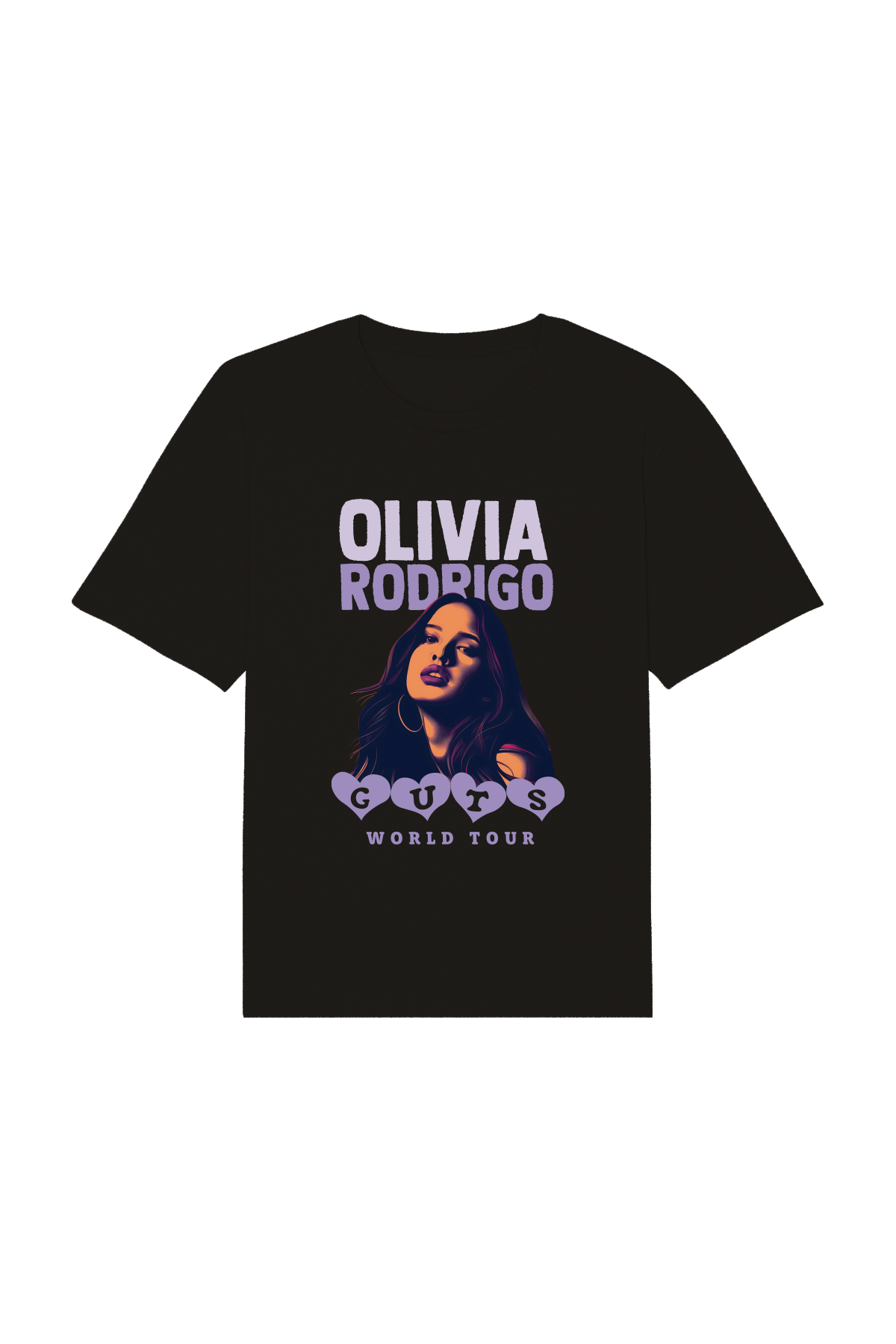 Olivia Rodrigo GUTS World Tour | Black Tee