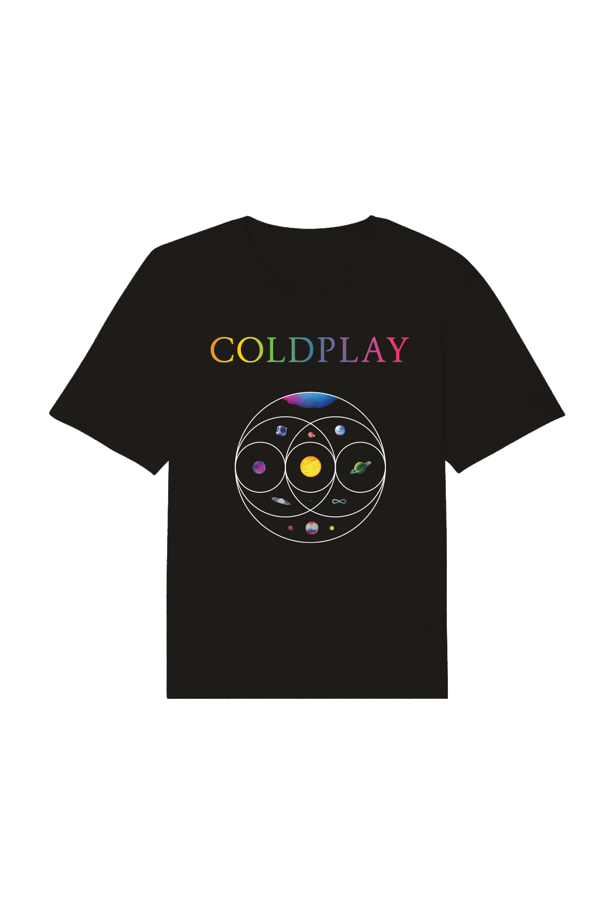 Coldplay Music of the Spheres World Tour | Black Tee
