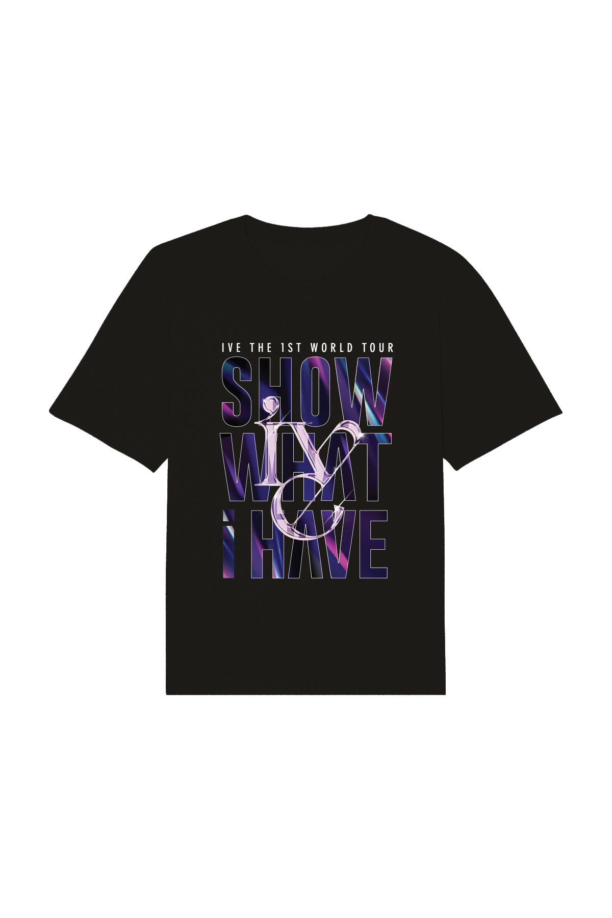 低価格で大人気の 1st The IVE World Creations Print EZ – Tee Black | Shirt Tour アイドル