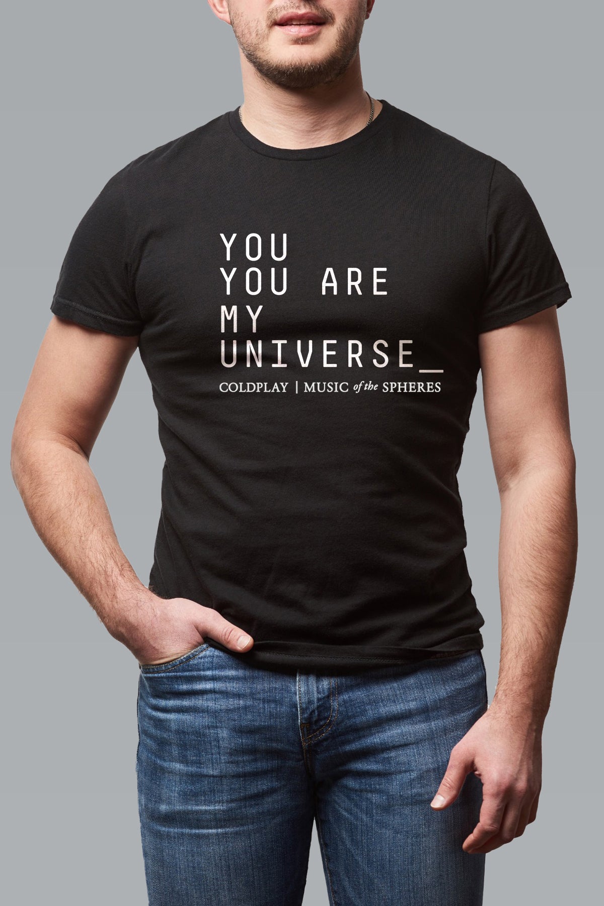 Coldplay Music of the Spheres World Tour | My Universe Black Tee