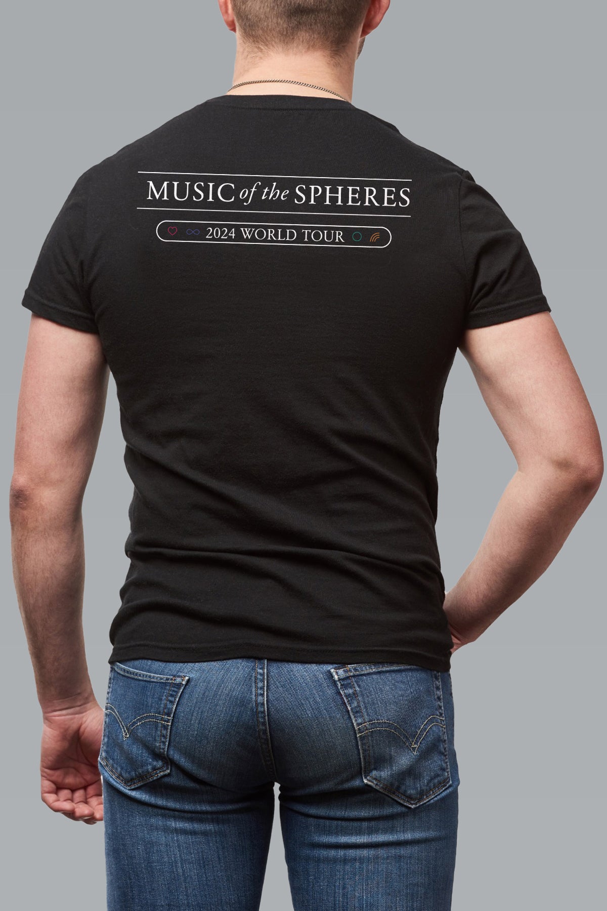 Coldplay Music of the Spheres World Tour | My Universe Black Tee
