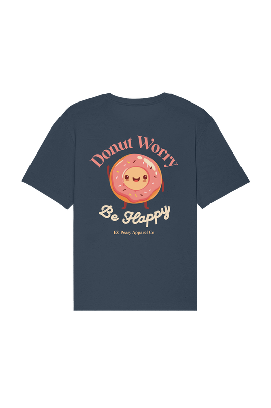 Donut worry be happy | Blue Dusk Tee
