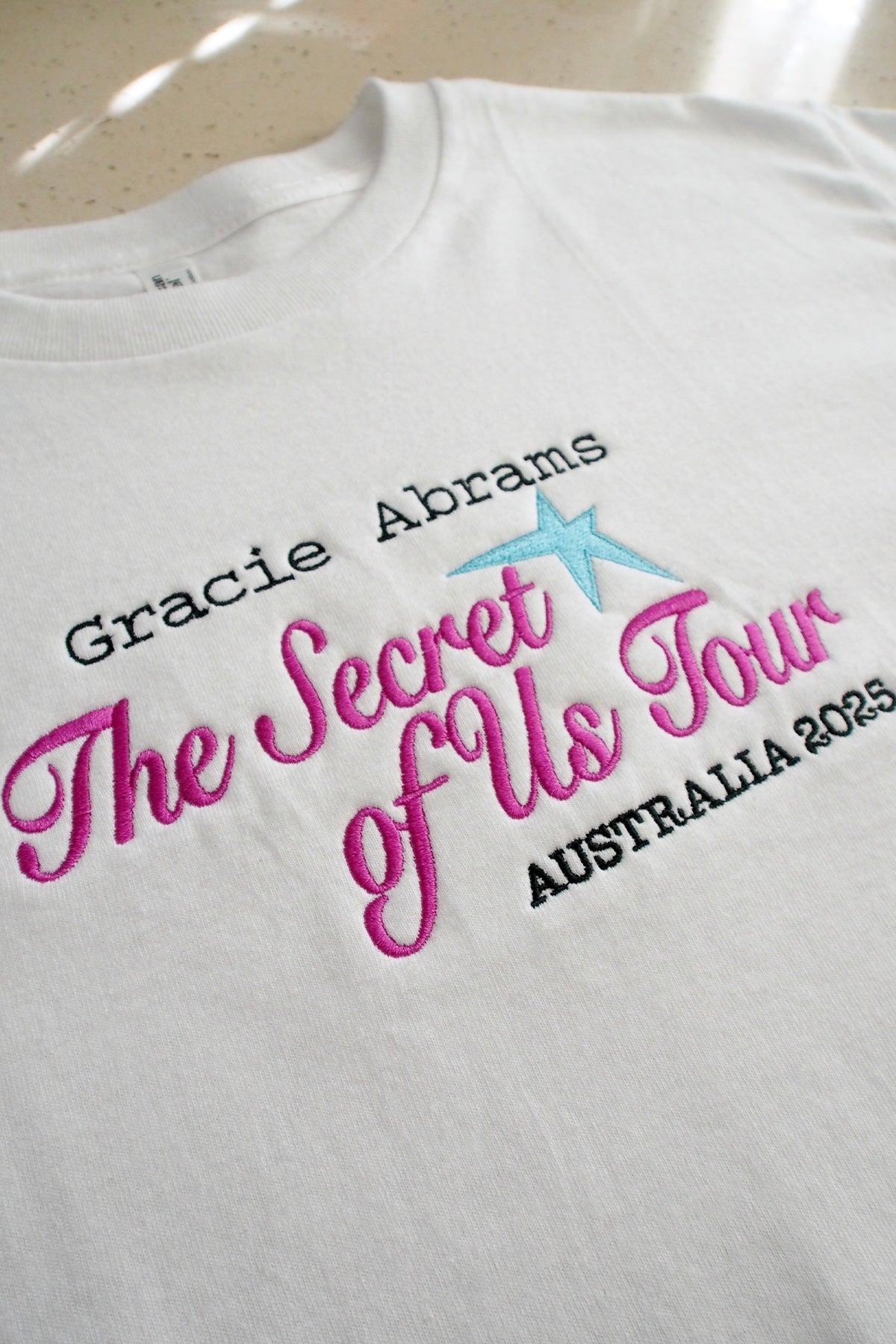 Gracie Embroidered Tee Gracie Embroidered Tee