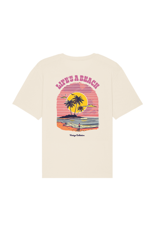 Life's a beach | Natural Tee