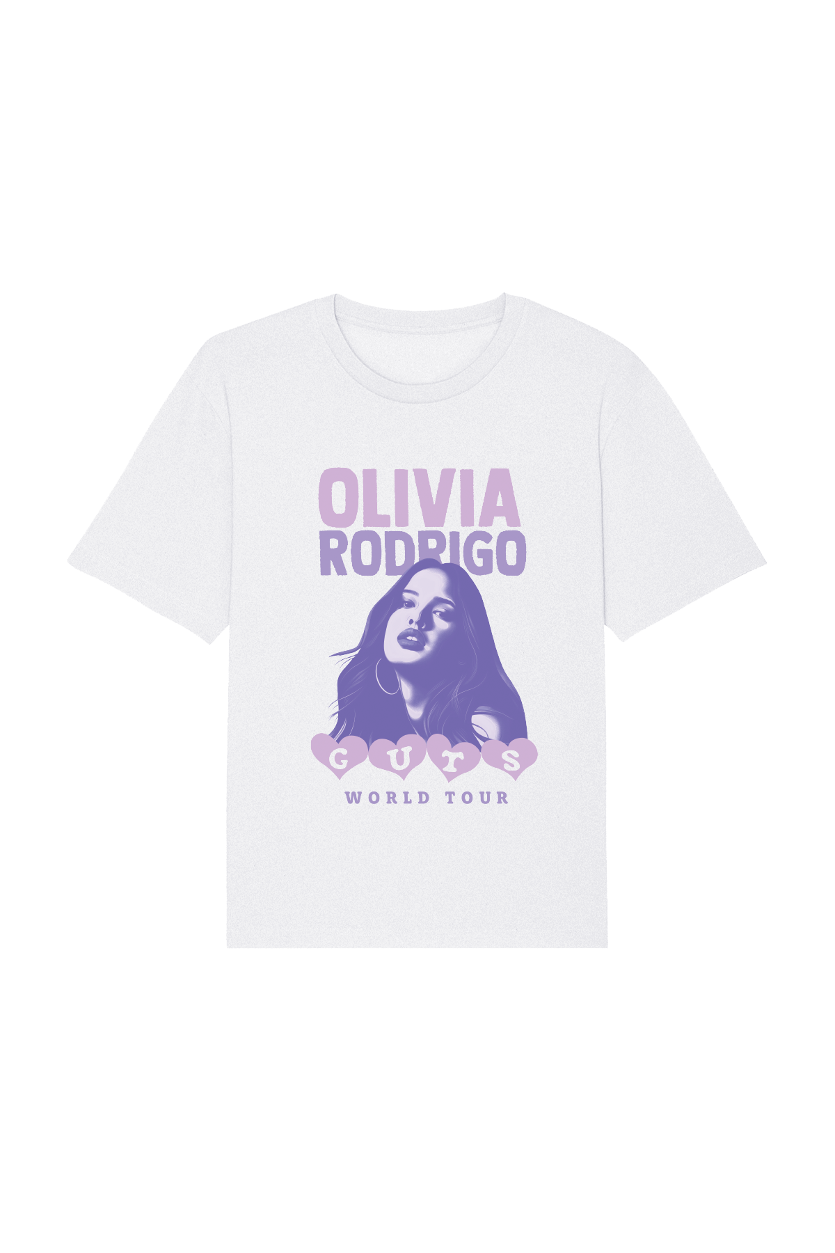 Olivia Rodrigo GUTS World Tour | White Tee