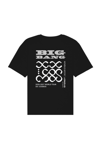 BIGBANG XX : COSMOS Tour Shirt | Black