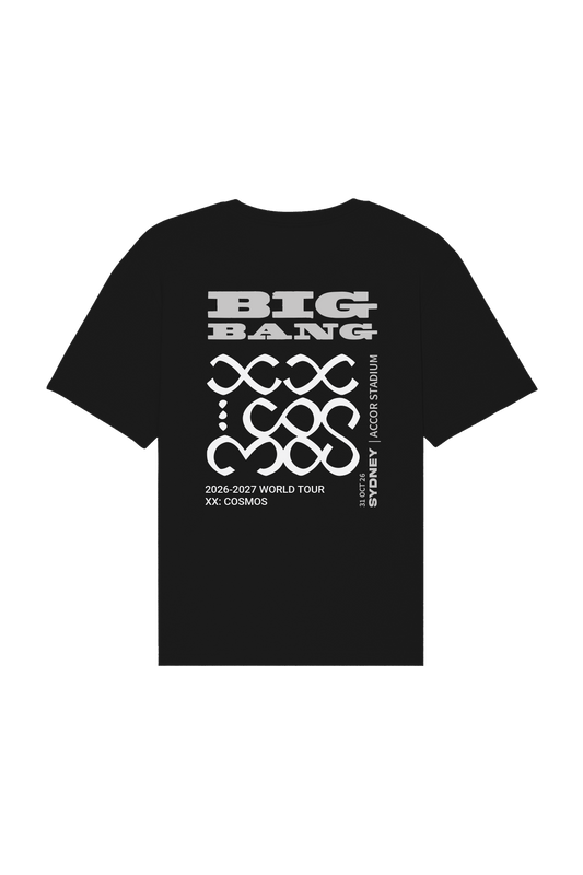 BIGBANG XX : COSMOS Tour Shirt | Black