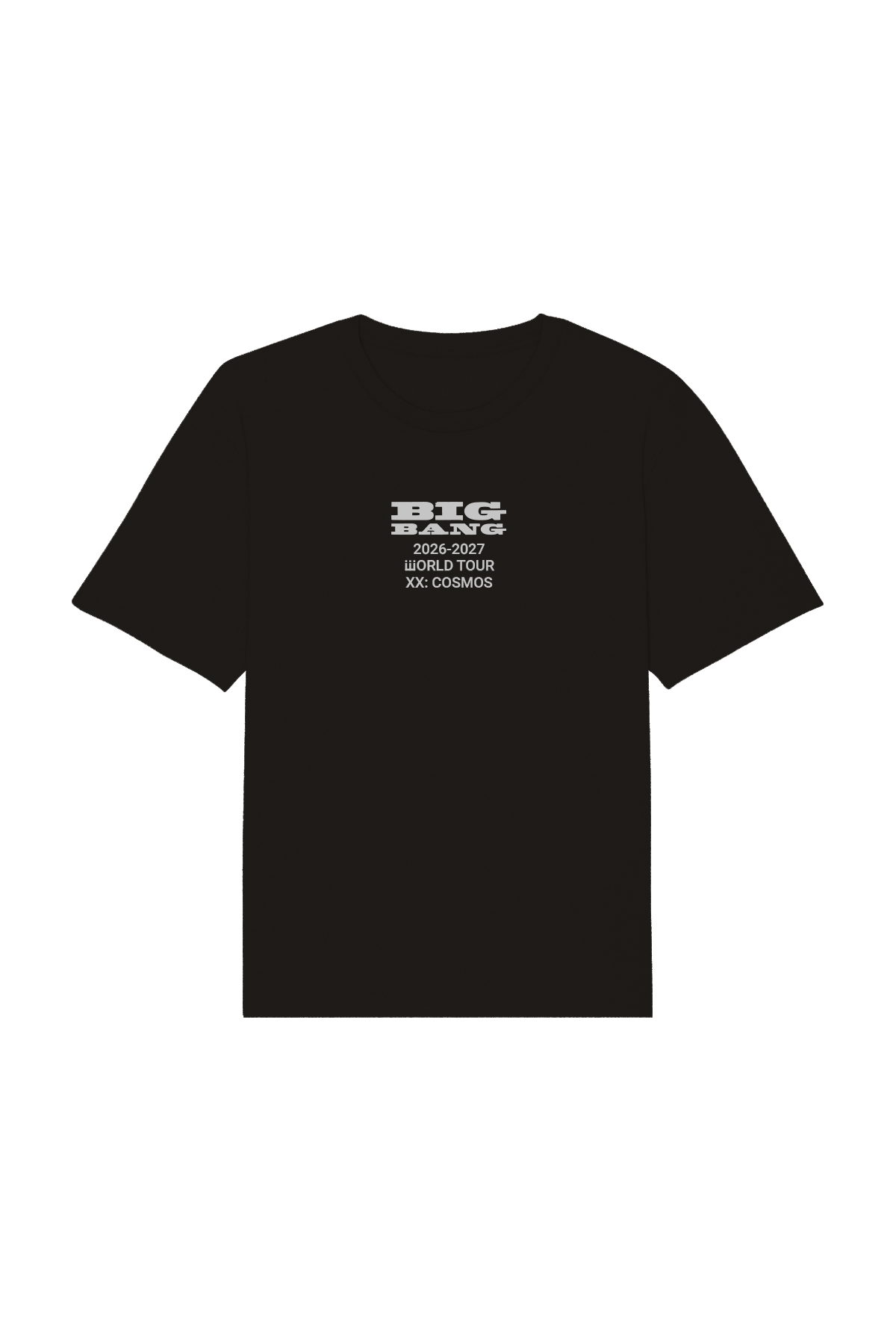 BIGBANG XX : COSMOS Tour Shirt | Black
