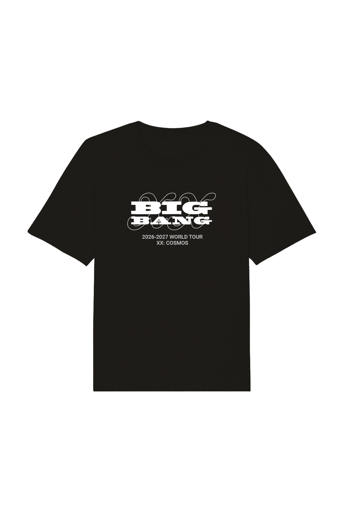BIGBANG XX : COSMOS Tour Shirt | Black.