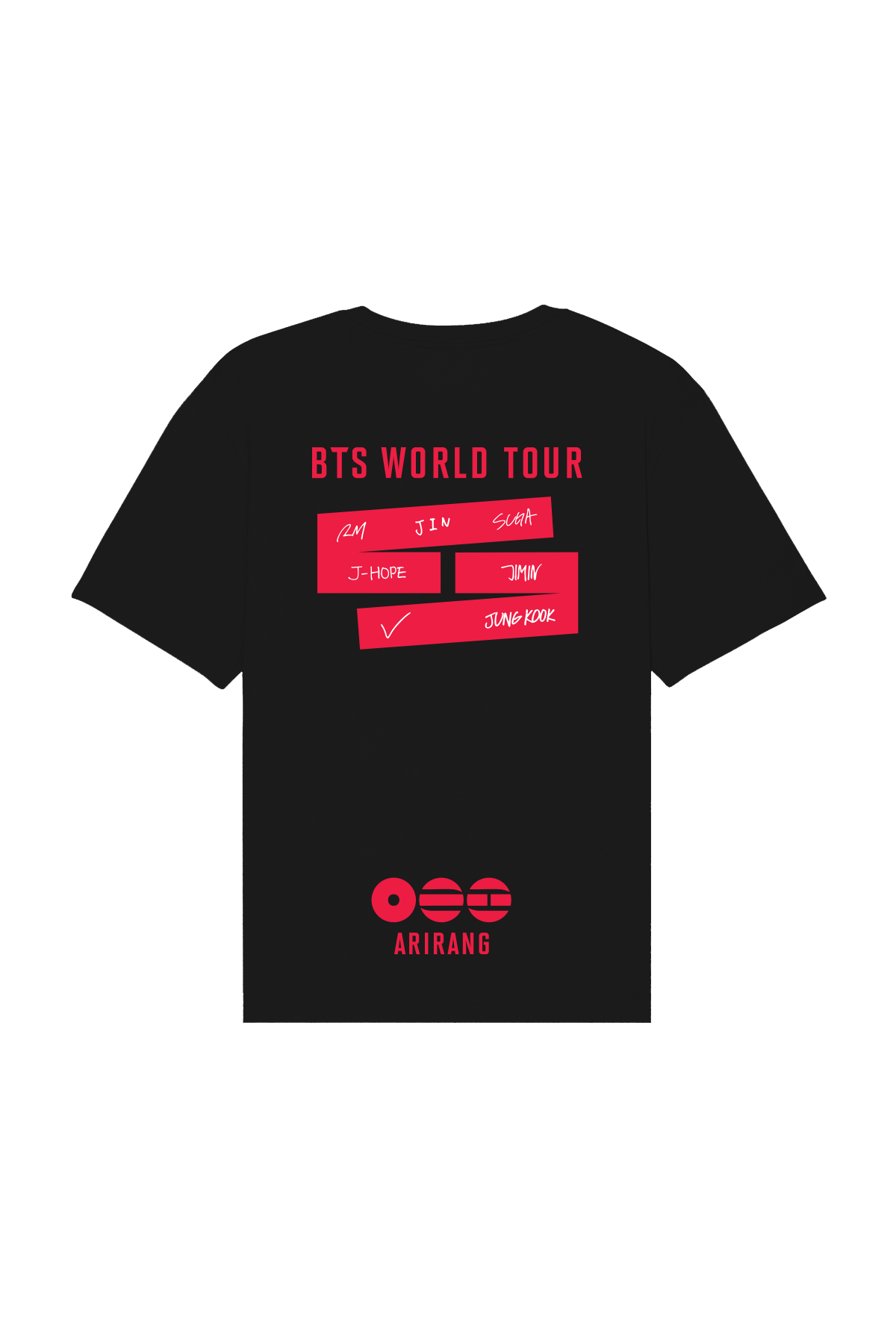 BTS World Tour 'Arirang' Shirt | Black – EZ Print Creations