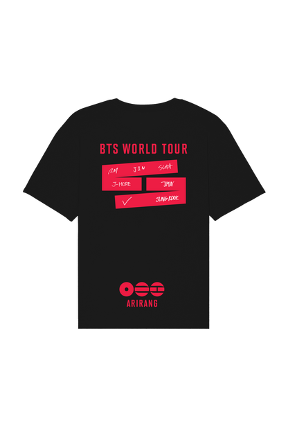 BTS World Tour 'Arirang' Shirt | Black