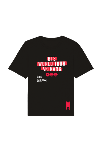 BTS World Tour 'Arirang' Shirt | Black