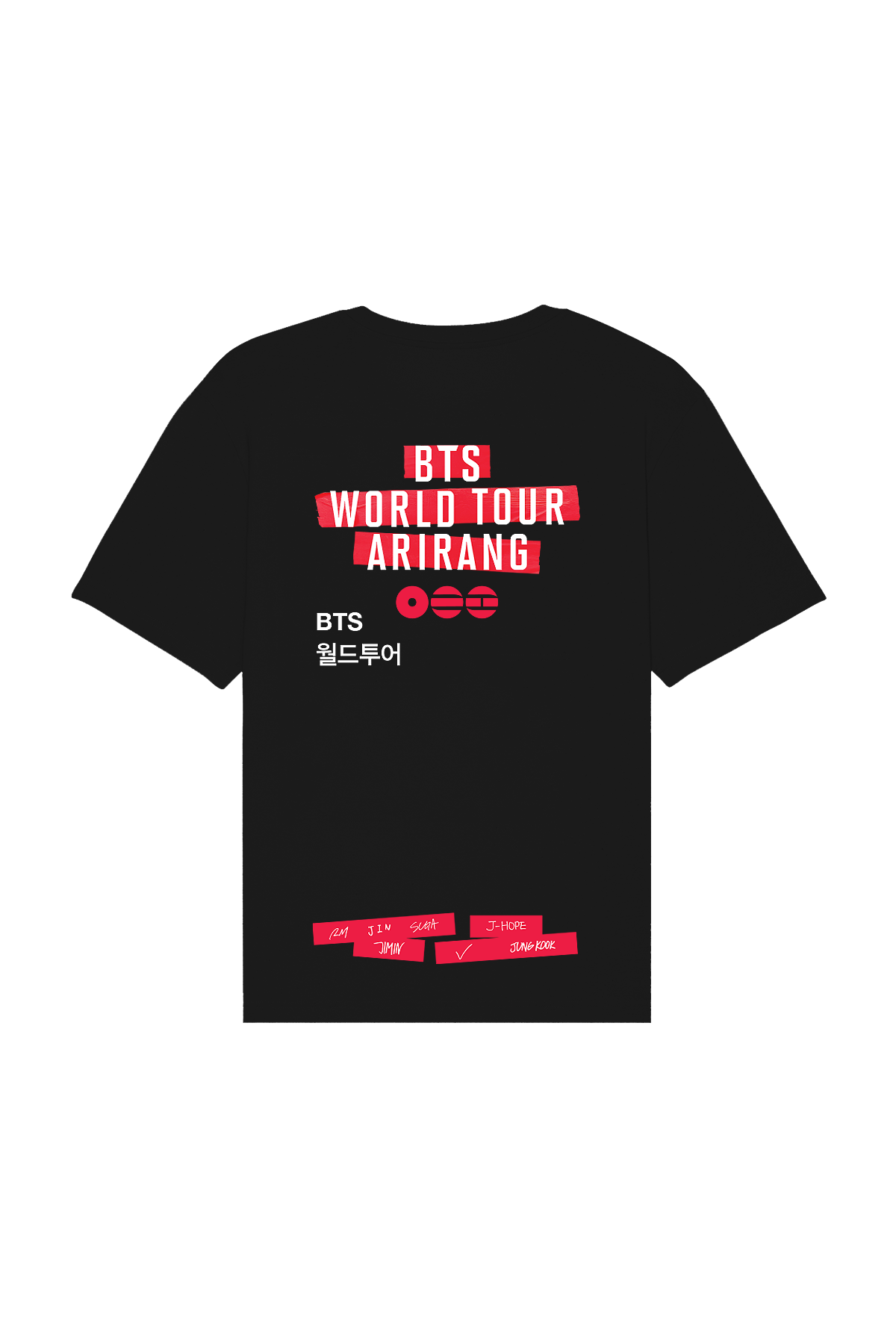 BTS World Tour 'Arirang' Shirt | Black.