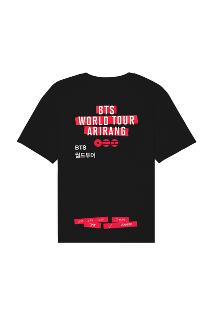 BTS World Tour 'Arirang' Shirt | Black.