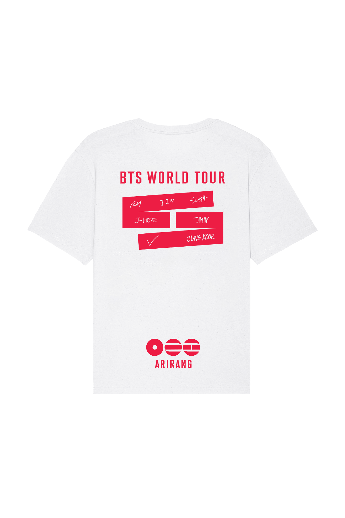 BTS World Tour 'Arirang' Shirt | White