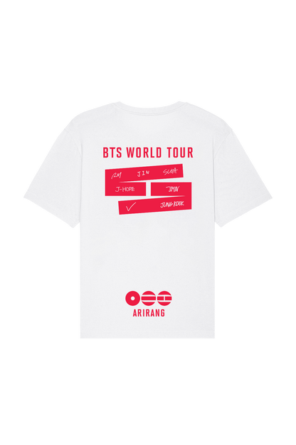 BTS World Tour 'Arirang' Shirt | White