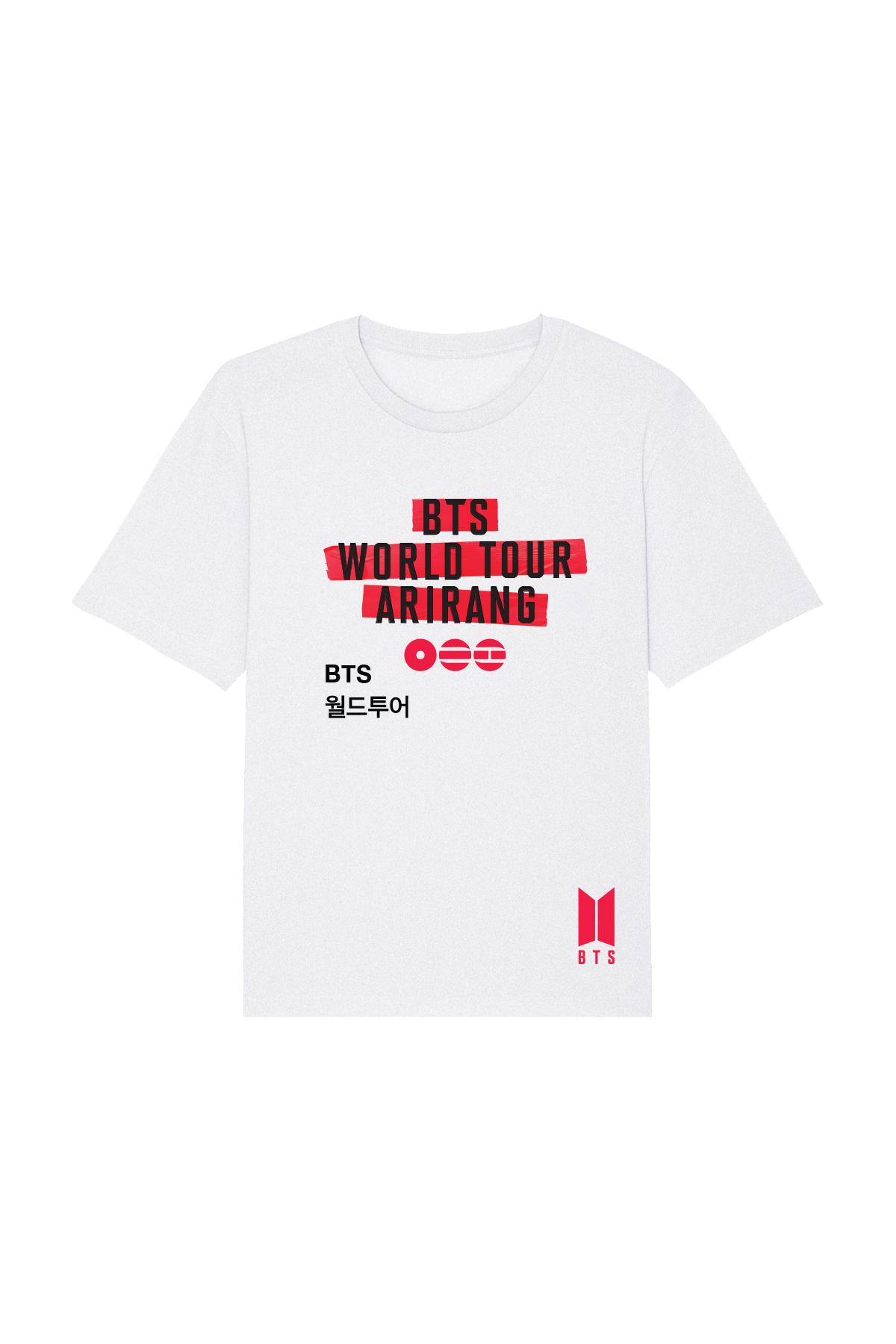 BTS World Tour 'Arirang' Shirt | White