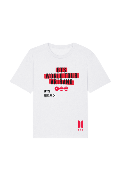 BTS World Tour 'Arirang' Shirt | White