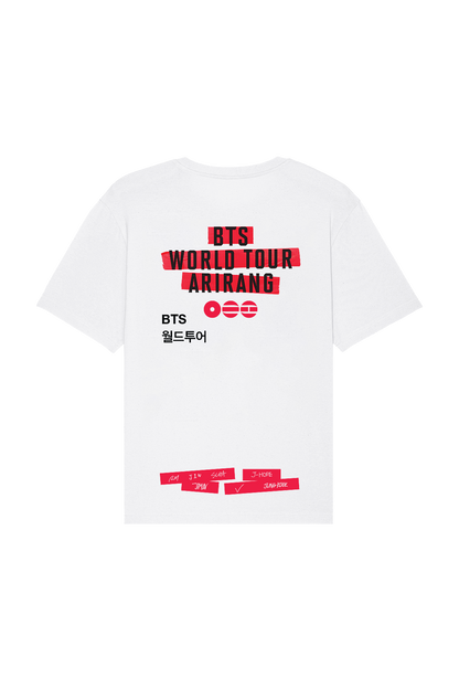 BTS World Tour 'Arirang' Shirt | White. – EZ Print Creations