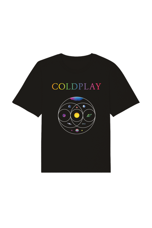 Coldplay Music of the Spheres World Tour | Black Tee