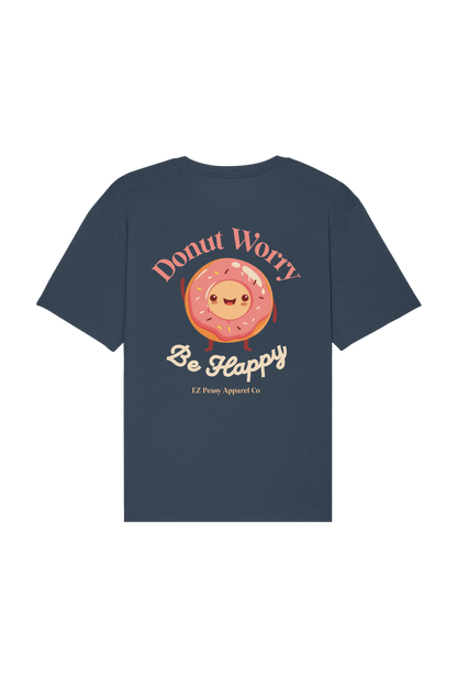 Donut worry be happy | Blue Dusk Tee