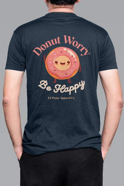 Donut worry be happy | Blue Dusk Tee