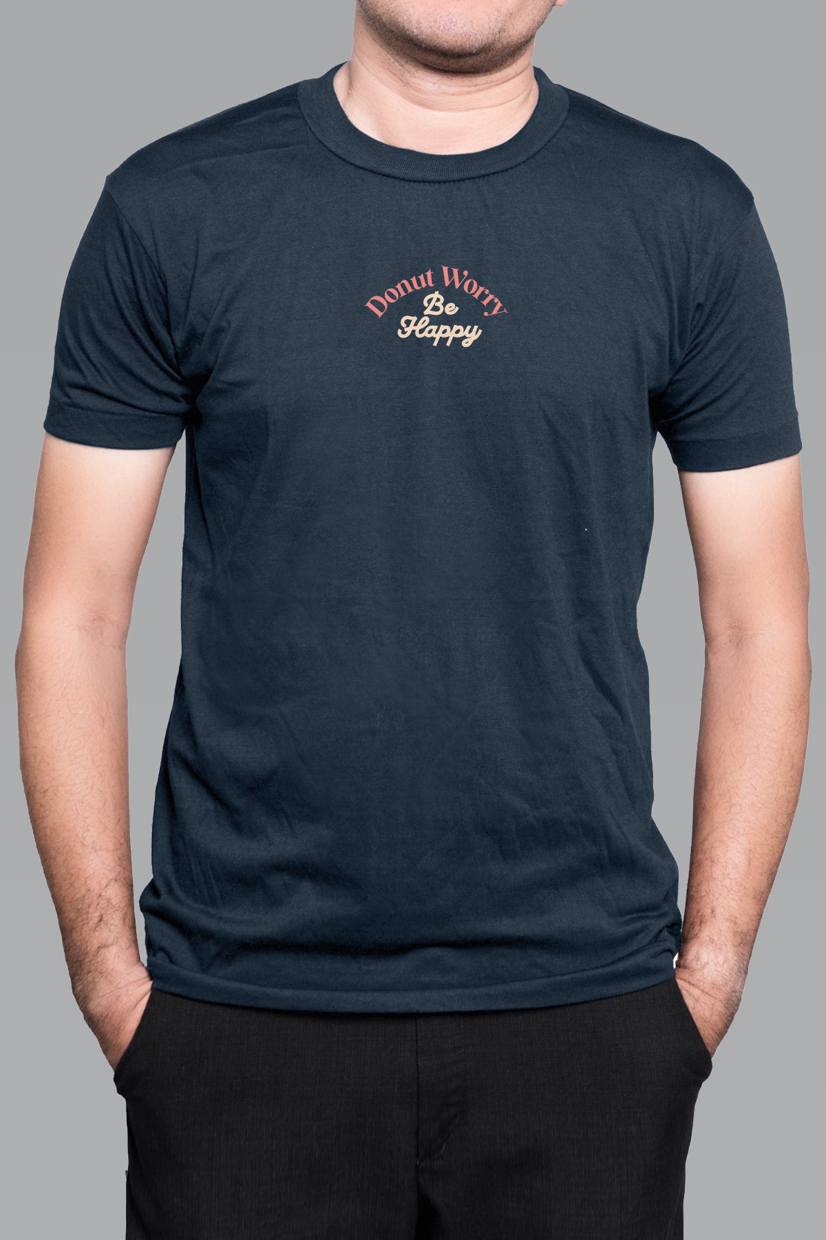 Donut worry be happy | Blue Dusk Tee