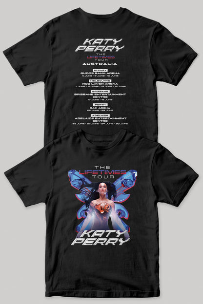 Katy Perry The Lifetimes Tour Shirt | Black