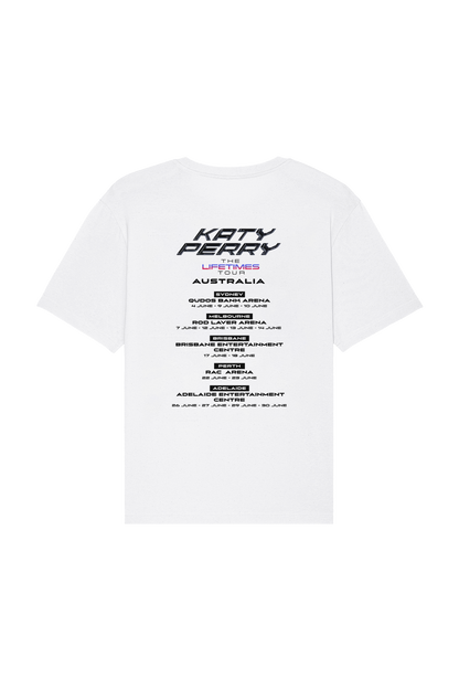 Katy Perry The Lifetimes Tour Shirt | White