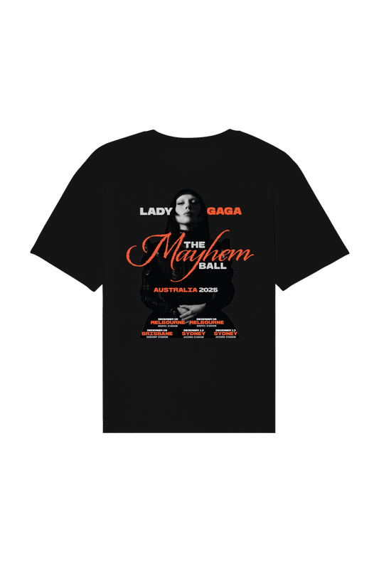 Lady Gaga The Mayhem Ball Tour Shirt | Black.