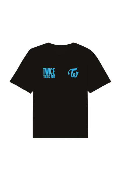 TWICE This is For Tour Shirt | Black