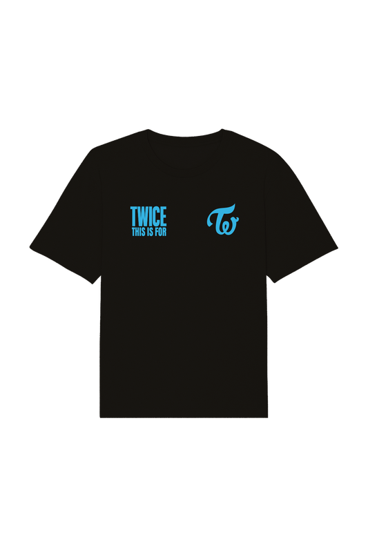 TWICE This is For Tour Shirt | Black