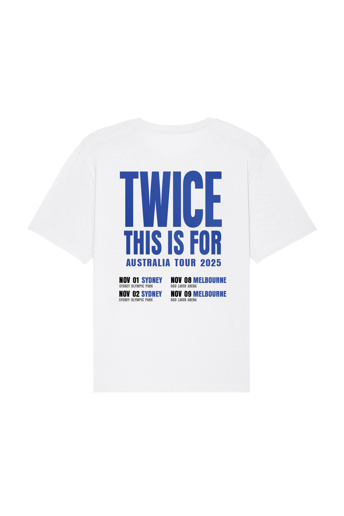 TWICE This is For Tour Shirt | White