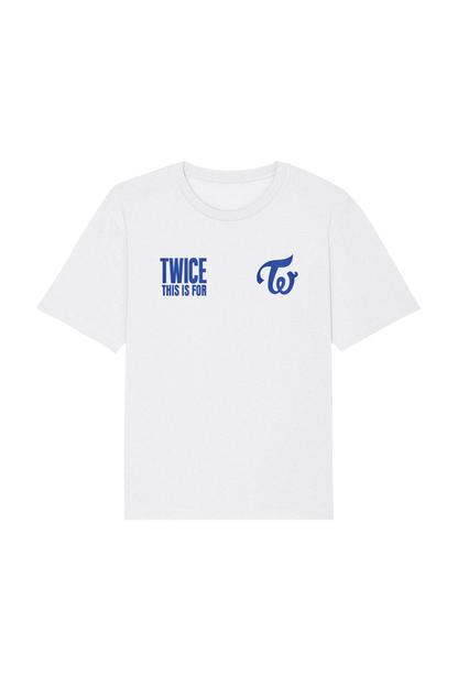 TWICE This is For Tour Shirt | White